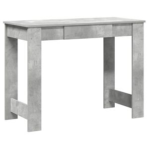 vidaXL skrivebord 100x45x75 cm konstrueret tr&aelig; betongr&aring;