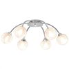 vidaXL loftslampe med 6 LED-p&aelig;rer G9 240 W