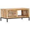 vidaXL sofabord 88x50x42 cm massivt mangotr&aelig;
