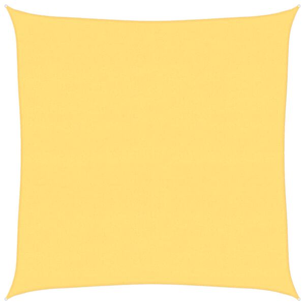 vidaXL solsejl 160 g/m&sup2; 6x6 m HDPE beige