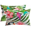 vidaXL Pudebetr&aelig;k 2 pcs HEERLEN Flerfarvet 30 x 50 cm Polyester