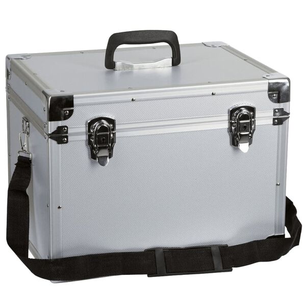 Kerbl strigleboks AluSafe sølvfarvet 320137