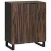 vidaXL Sideboard Valn&oslash;d 60 x 33,5 x 75 cm Massivt mangotr&aelig;