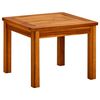 vidaXL sofabord til haven 45x45x36 cm massivt akacietr&aelig;