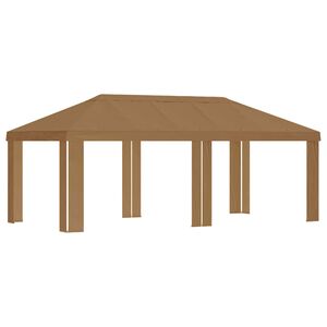 vidaXL Gazebo D&aelig;kke 6 x 3 m Beige Polyester 190