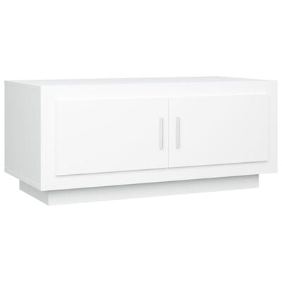 vidaXL sofabord 102x50x45 cm konstrueret træ hvid