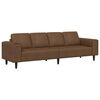 vidaXL Stue Sofa Brun 250 x 77 x 76 cm