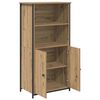 vidaXL Highboard Artisan Egetr&aelig; 62 x 36 x 121,5 cm Konstrueret tr&aelig;
