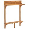 vidaXL altanbord 90x37x122,5 cm massivt akacietr&aelig;