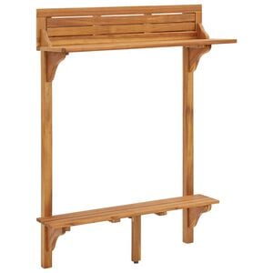 vidaXL altanbord 90x37x122,5 cm massivt akacietr&aelig;