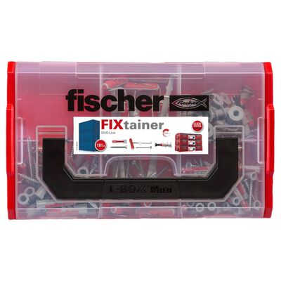 Fischer dybler med skruer FIXtainer DUOLINE 181 stk.
