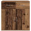 vidaXL Sideboard Gammelt træ 79 x 38 x 80 cm Konstrueret træ