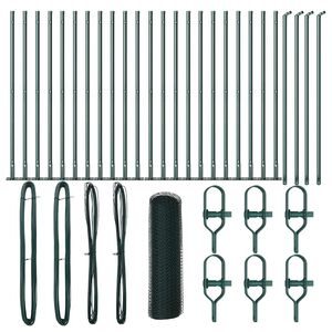 vidaXL Hegnsp&aelig;l Gr&oslash;n