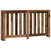 vidaXL radiatorskjuler 149x20x82 cm konstrueret tr&aelig; antikt tr&aelig;