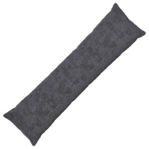 vidaXL Pudebetr&aelig;k HEERLEN M&oslash;rkegr&aring; 40 x 145 cm Faux Kanin Pels