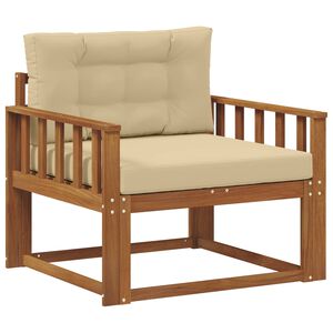 vidaXL Udend&oslash;rs Mellem Sofa Naturfarvet