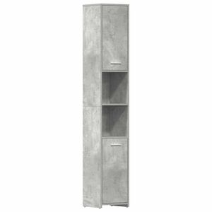 vidaXL badev&aelig;relsesskab 30x30x183,5 cm konstrueret tr&aelig; betongr&aring;