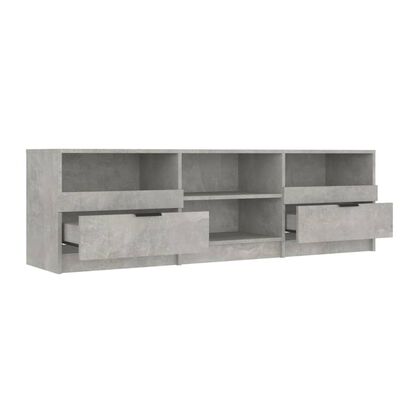 vidaXL tv-bord 150x33,5x45 cm konstrueret træ betongrå