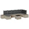 vidaXL Sofa S&aelig;t 8 stk. polyrattan