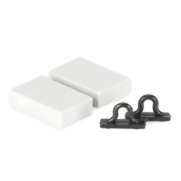 Travellife insektgardin til d&oslash;r Chenille Stripe 185x56 cm gr&aring; og bl&aring;