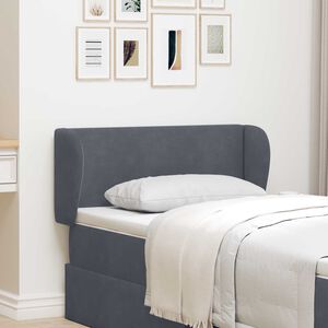 vidaXL Hovedg&aelig;rde&oslash;re D&aelig;mpet Gr&aring; 40 x 23 x 6 cm Fl&oslash;jl