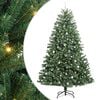 vidaXL Kunstigt Hinged Juletr&aelig; Gr&oslash;n 240 cm PVC og metal