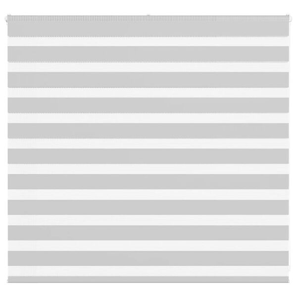 vidaXL zebragardin lysegr&aring; 165x100 cm stofbredde 160,9 cm polyester