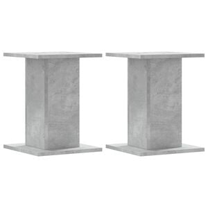 vidaXL h&oslash;jtalerstativer 2 stk. 30x30x40 cm konstrueret tr&aelig; betongr&aring;