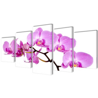 Lærredsbilleder 100x50 cm orkidé