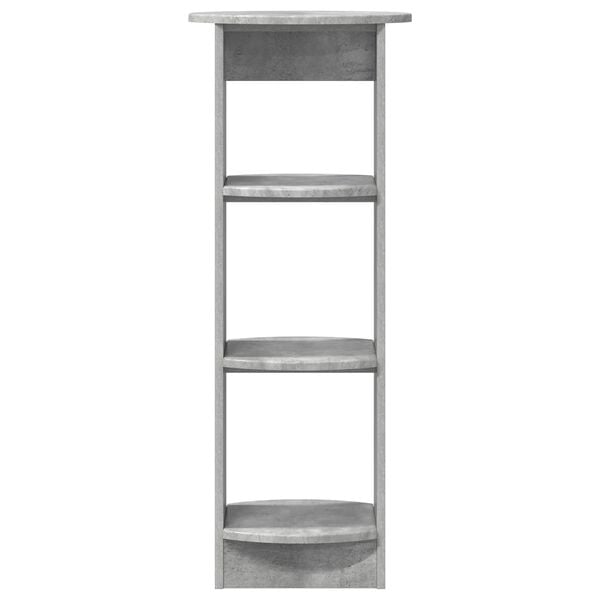 vidaXL Sideskab BetonGr&aring; 40 x 40 x 100 cm Konstrueret tr&aelig;