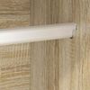 vidaXL Warderobe med d&oslash;r 2 pcs Sonoma 50 x 50 x 200 cm Konstrueret tr&aelig;