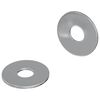 vidaXL Skiver 2 stk. S&oslash;lv 18 x 18 x 1,2 mm Jern