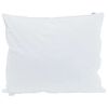 vidaXL Hovedpude med pude 2 pcs Hvid 60 x 70 cm Fjer