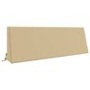 vidaXL Rygpude SOEST 100% polyester Beige 120 x 20 x 40 cm