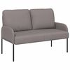 vidaXL Sofas&aelig;t med pude 3 pcs Gr&aring;brun 115 x 56 x 80 cm Krydsfin&eacute;r