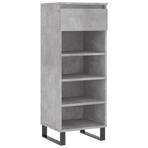 vidaXL skoreol 40x36x105 cm konstrueret tr&aelig; betongr&aring;