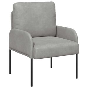 vidaXL Sofaer med pude 55cm Lysegr&aring; Krydsfin&eacute;r