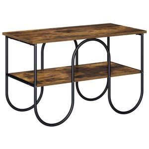 vidaXL TV-bord 80 x 40 x 50 cm R&oslash;get eg Konstrueret tr&aelig;
