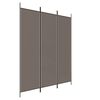 vidaXL 3-panels rumdeler 150x220 cm stof antracitgr&aring;