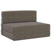 vidaXL Samlebar Sofa Seng Lysegr&aring; 100 x 80 x 60 cm Stof