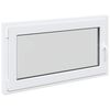 vidaXL Kip & Drej K&aelig;lder Vinduet RISOR 110 x 60 cm PVC og glas