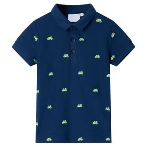 vidaXL Polo til b&oslash;rn str. 92 marinebl&aring;