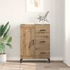 vidaXL Sideboard artisan eg 69.5 x 34 x 90 cm Konstrueret tr&aelig;