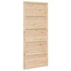 vidaXL Laded&oslash;r 90 x 2,5 x 208 cm Massivt fyrretr&aelig; Naturfarvet