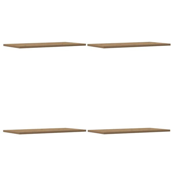 vidaXL v&aelig;ghylder 4 stk. 60x30x1,5 cm konstrueret tr&aelig; kunsteg