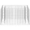 vidaXL gabion-h&oslash;jbed 90x50x50 cm galvaniseret st&aring;l