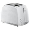 Russell Hobbs brødrister til 2 skiver Honeycomb hvid