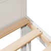 vidaXL familie sengeramme uden madras 240x200 cm massivt fyrretr&aelig; hvid