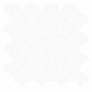 vidaXL Fiskeskala Flise 10 pcs Hvid 30 x 30 cm Polyurethan og PET