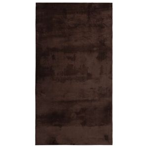 vidaXL Medium luv bl&oslash;d og vaskbar t&aelig;ppe HUARTE Brun 60 x 110 cm
